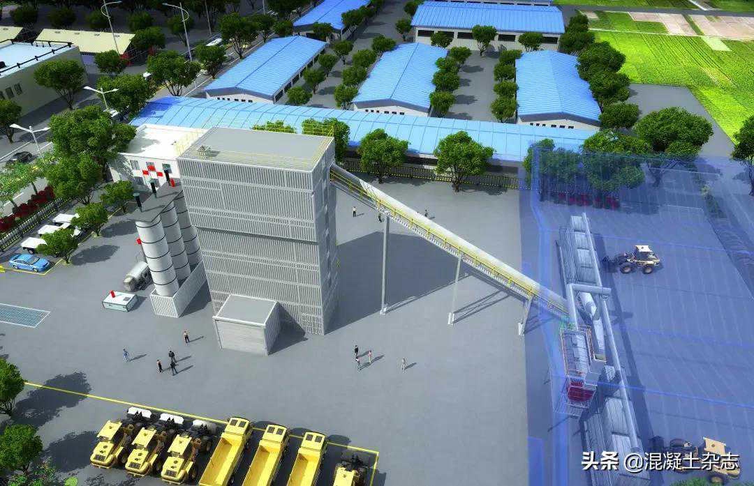 样板站！您家搅拌站和它的差距在哪？