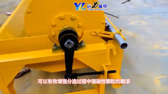 河沙湿式磁选机厂家磁系分析：河沙磁选机选铁粉神器