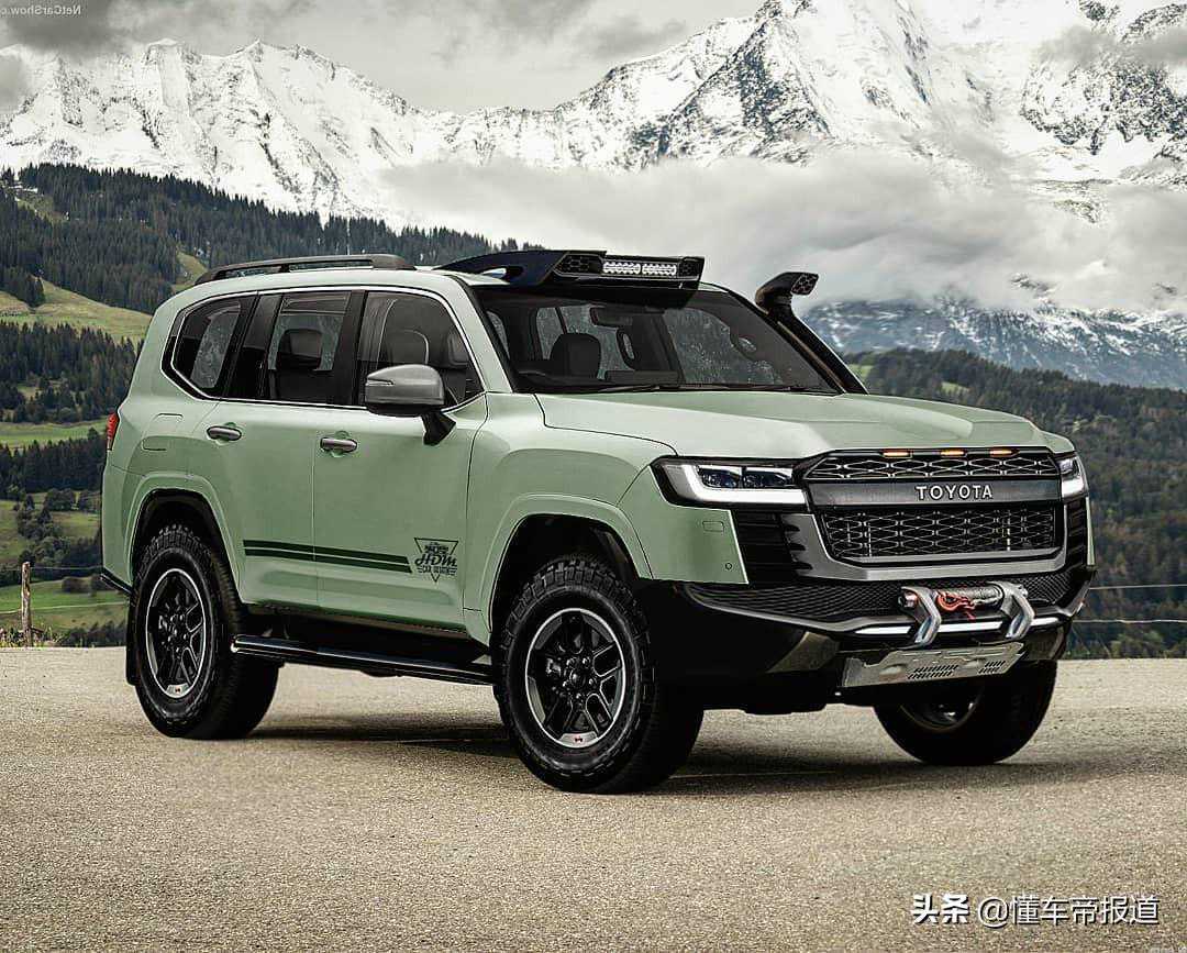 新车 | 可以翻山越岭了？丰田新一代兰德酷路泽改装版效果图曝光