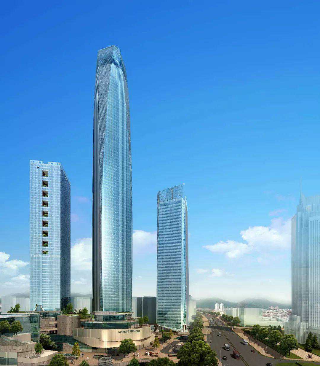 最快三天建一层！428.8米！东莞第一高楼预计明年建成！