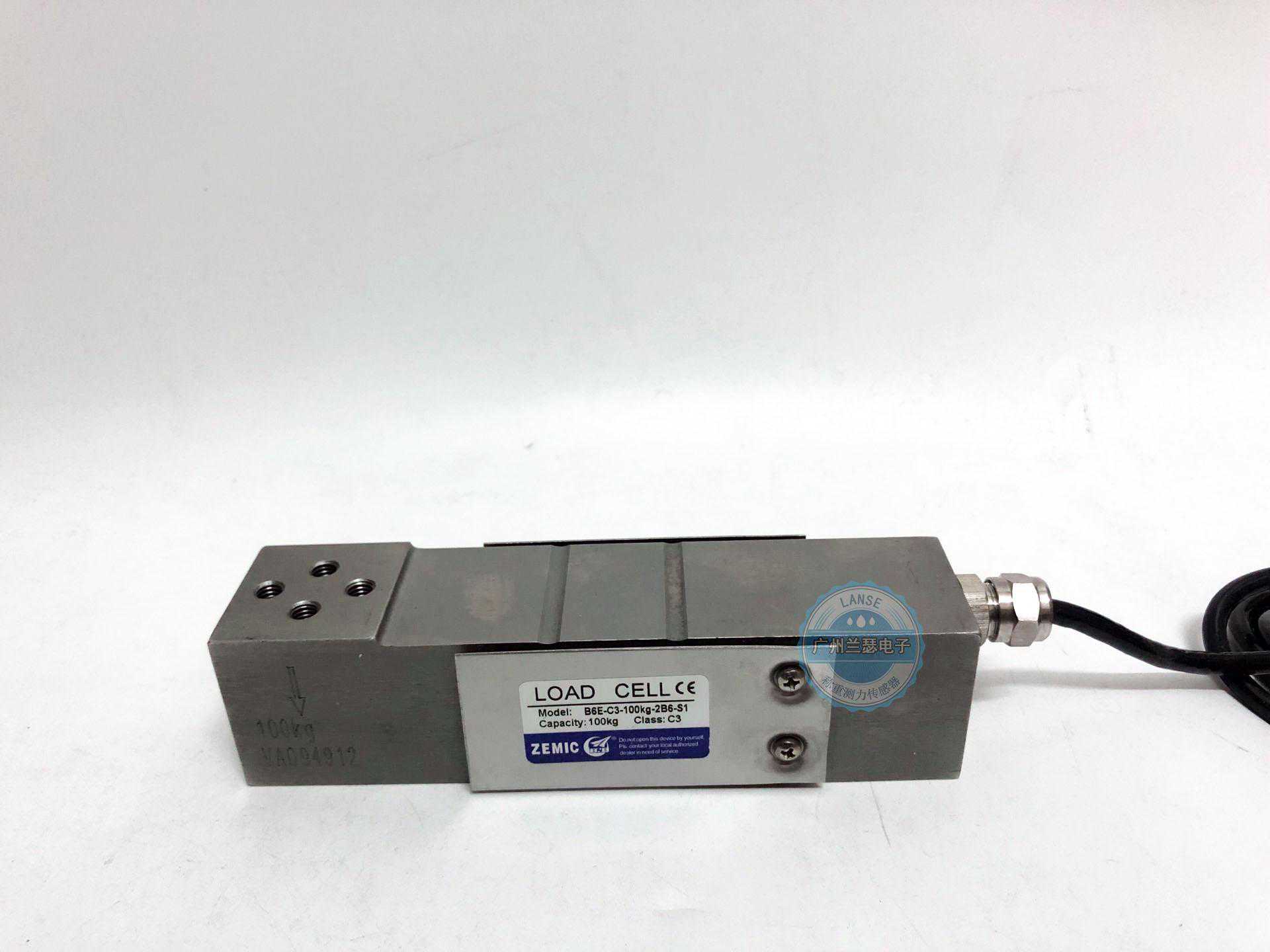 B8D-C3-1.0t-6B-SC美国ZEMIC称重测力传感器