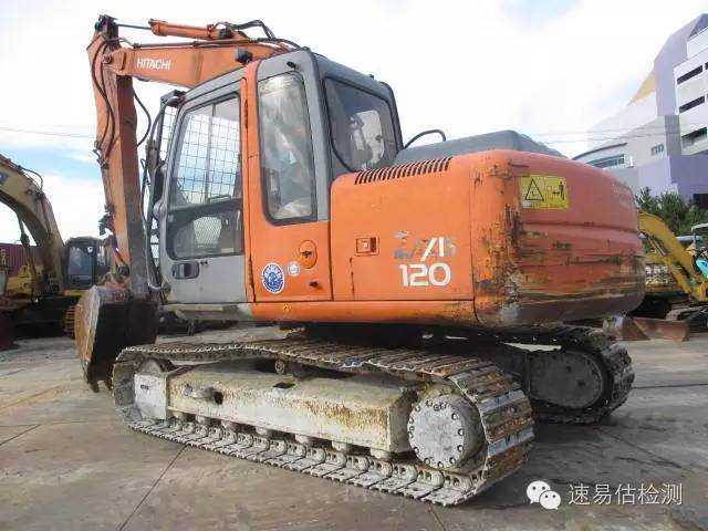 二手机快讯:日立ZX110-6/ZX120-6型号快速分辨
