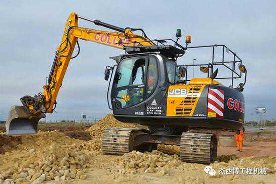 英国Collett Plant 租赁公司新购4台JCB挖机